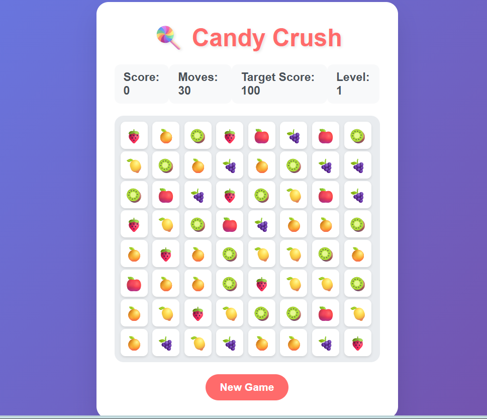Candy Crush Game